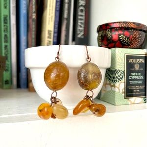 Handcrafted Agate Earrings